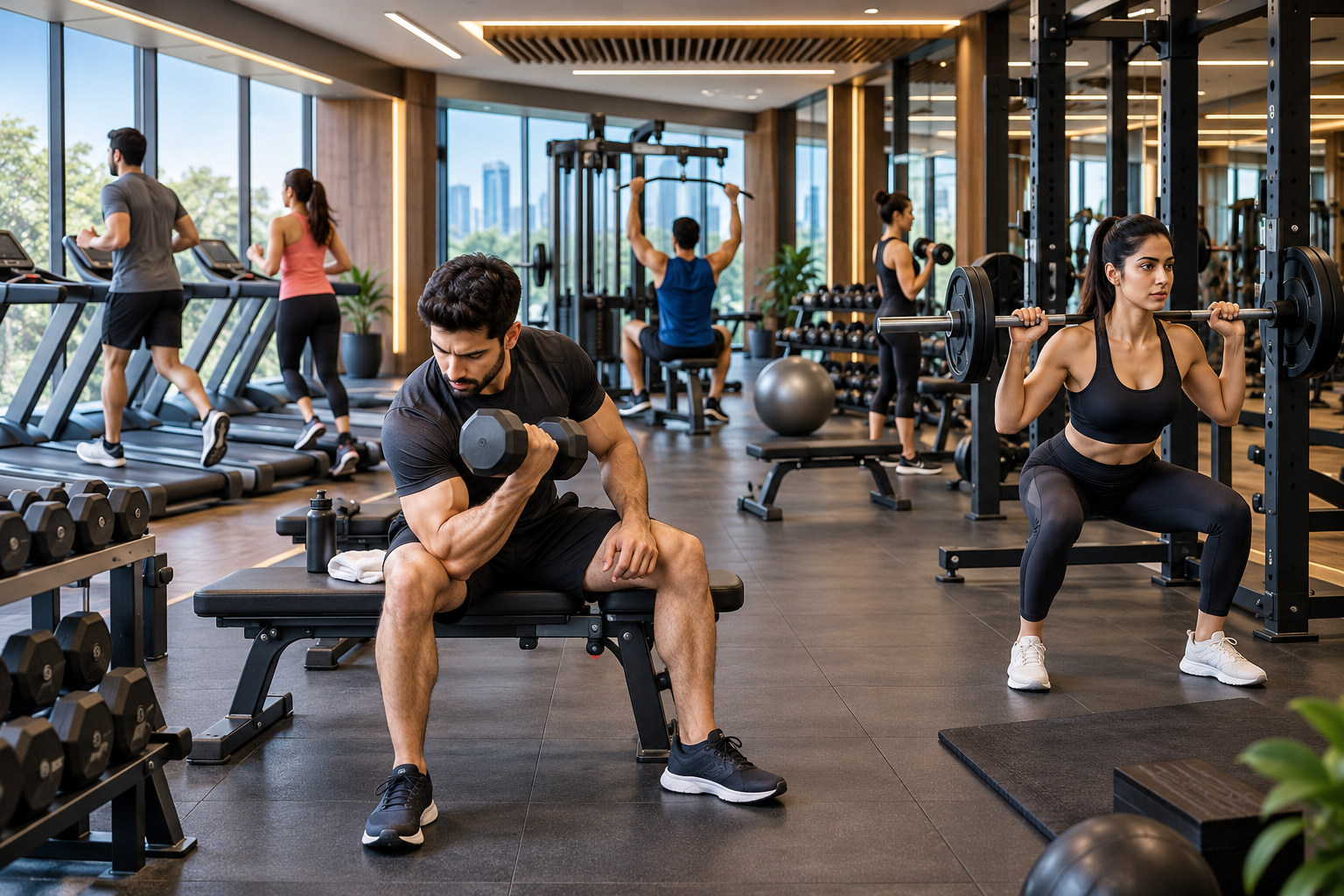 Modern Gymnasium